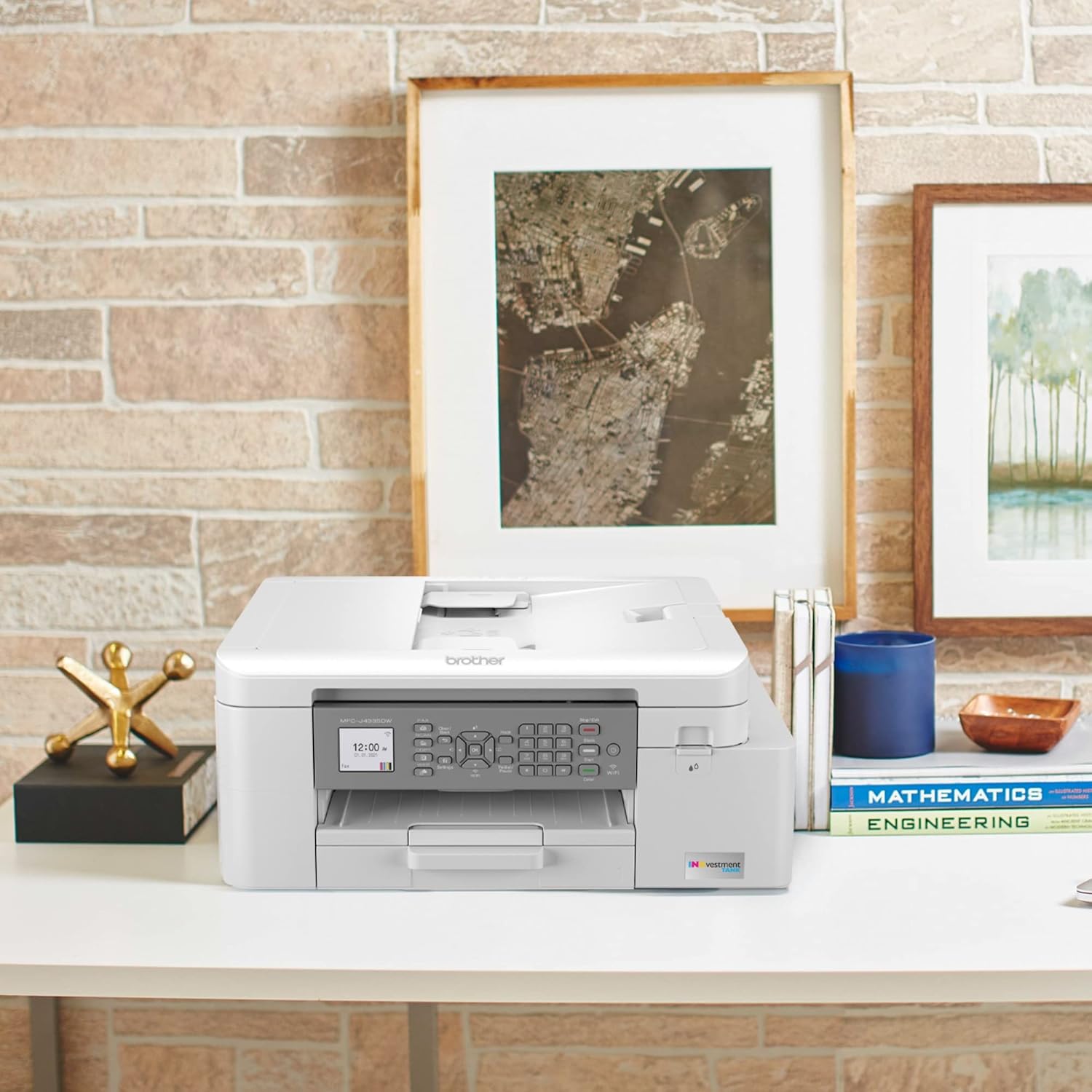 Brother MFC-J4335DW INKvestment Tank All-in-One Printer with Duplex and Wireless Printing Plus Up to 1-Year of Ink in-Box, Works with Alexa - Image 7