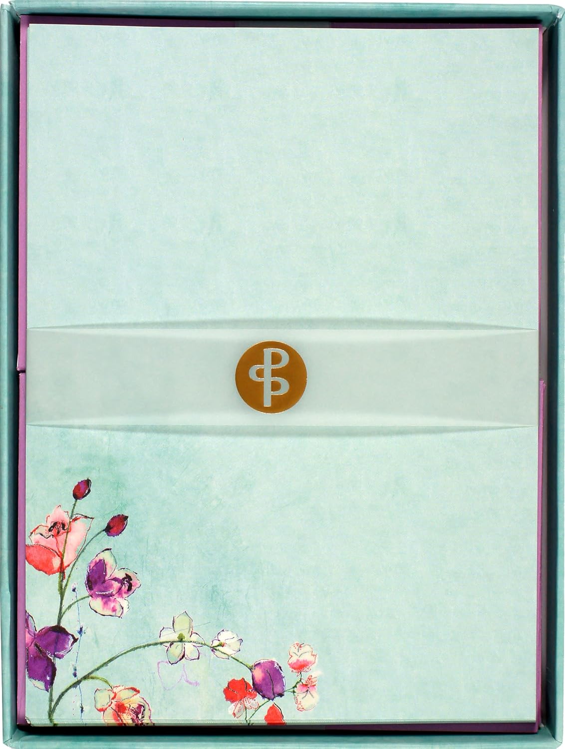 Fuchsia Blooms Stationery Set (Boxed Stationery) - Image 3