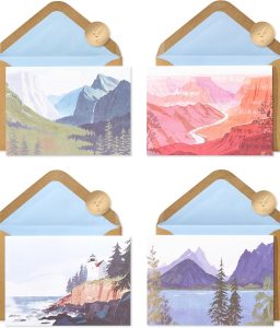 Papyrus Blank Cards with Envelopes, National Parks (20-Count)