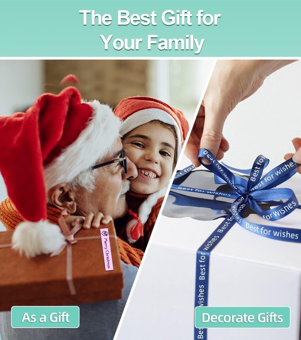 Phomemo P12 Label Maker Machine with Tape, Bluetooth Small Thermal Label Printer with Multiple Templates Mini Label Maker for Home, Kitchen, Organization, Office, Green - Image 8